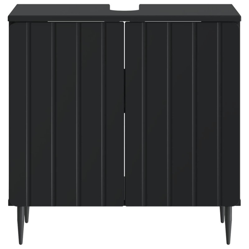 Under Sink Cabinet, Black