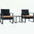 Coussin kaki / structure noire est en rupture de stock