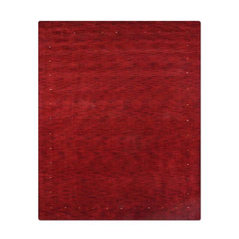 Tapis en laine tissée à la main Kenshawn, Rectangle 6 pi x 9 pi
