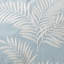 Housse de coussin 100% coton 1 pièce Ella Botanical Blue 14 x 24 po-129942542