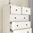 Chest Of Drawer With 5 Drawers White Color Farm Door