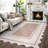 Washable Scalloped Area Rugs Living Room Rug Non Slip Stain-Resistant Rug for Bedroom Dining Room Home Office Linen-906377236-906377239
