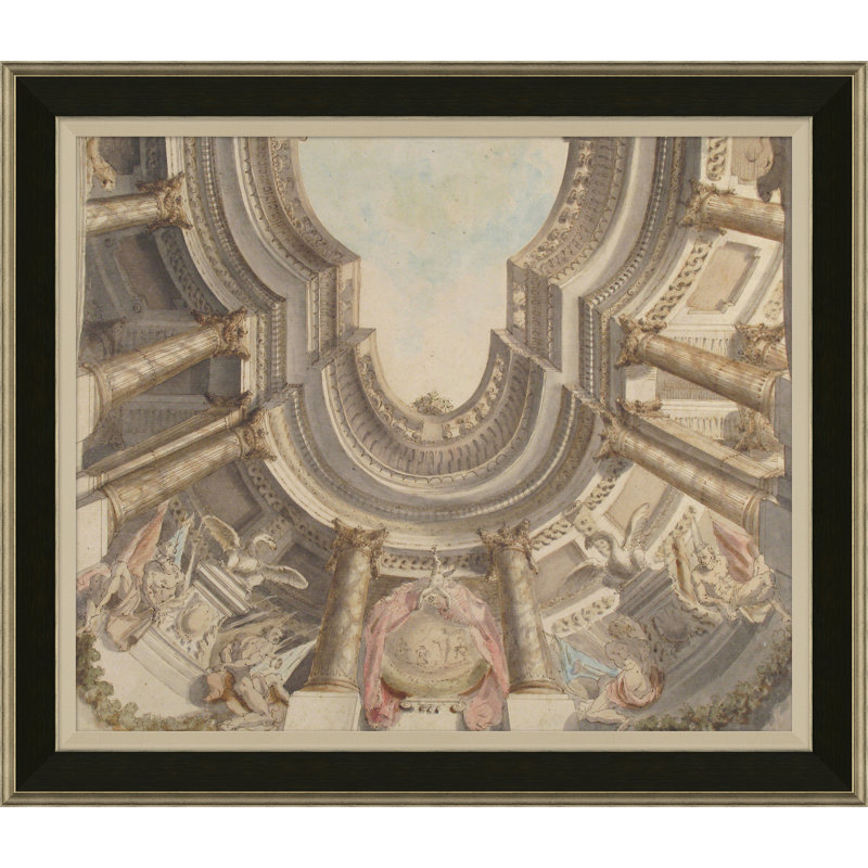 Design For A Ceiling Print by Innocenzo