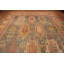 Tapis rustique moderne contemporain à motif géométrique unique en son genre