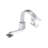 Waterfall Bathtub Faucet With Sprayer, 3-Hole Roman Tub Filler With Hand Shower Deck Mount Waterfall Tub Spout Set-118546036