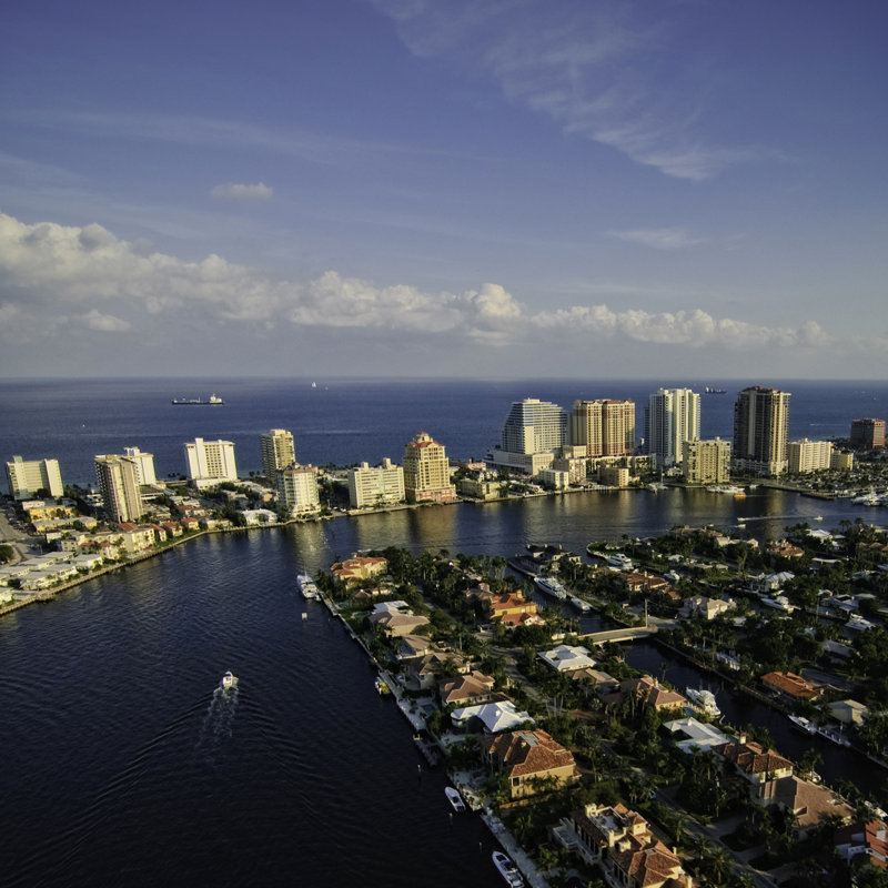 Fort Lauderdale Intracoastal par The Palmer, H 20 po x l 20 po