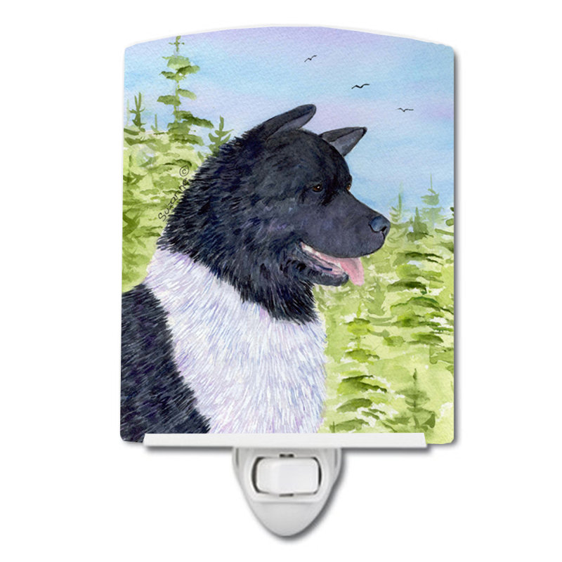 Akita Ceramic Night Light