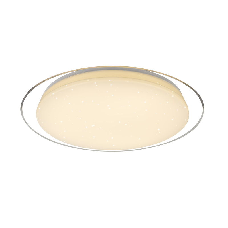 Richardson Plastic LED Flush Mount, 6.5cm H x 45.5cm W x 45.5cm D