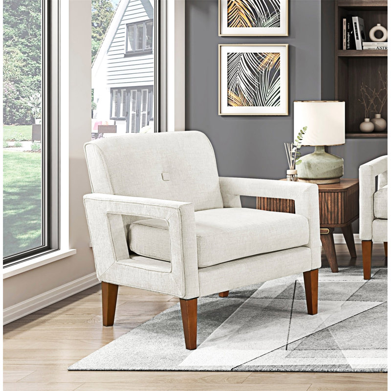 Chaise d'appoint Upholstery, Beige