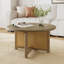 Table basse en rotin et bois Aylen