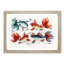 Two Gold & Silver Fish - Picture Frame Painting Print-55614416-55614409