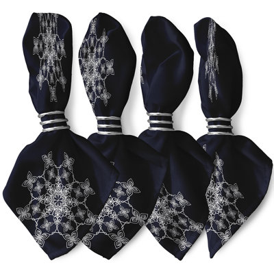Ensemble de serviettes 4 pièces Falling Snow