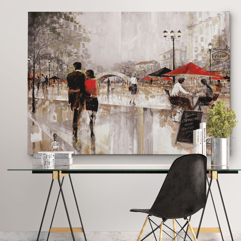 Reproduction sur toile « Charm » Arianie, H 36 po x l 48 po, Toile tendue, Sans cadre