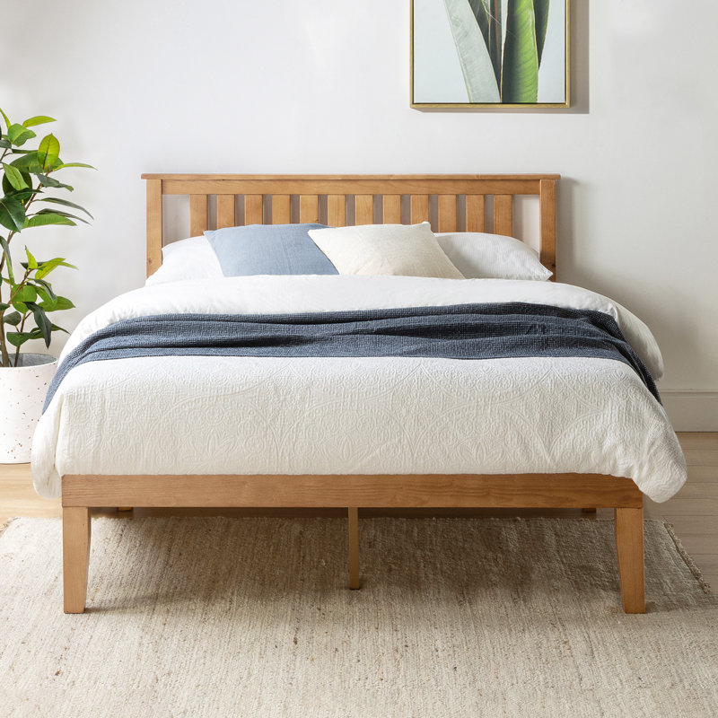 Travie Bed, King, Natural