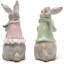 Lapin de Pâques, décorations de printemps, figurines de lapin