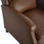Fauteuil inclinable manuel rembourré pour le salon-2083478887