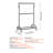 Clothes Rack, Rolling Clothing Garment Rack with Adjustable Crossbar and Side Hooks, 150 lbs Load Capacity, Heavy Duty Carbon Steel Clothing Racks with Wheels for Bedroom, Laundry, Living Room