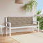 Ensemble de 2 coussins d'extérieur en tissu de jardin 100% polyester taupe Oxford-476675063-476675069