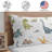 Watercolor Dinosaur Dino Body Pillow Cover Case 54x20 (Pillow Not Included) by Sweet Jojo Designs