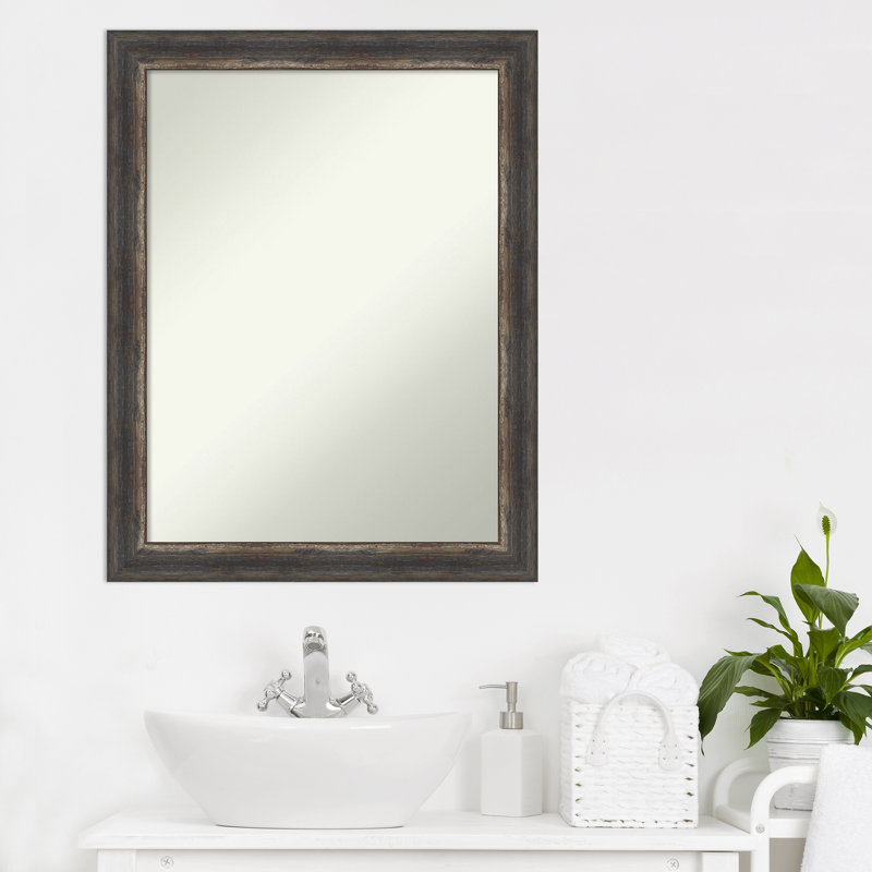 Miroir de salle de bain Bark, 27,5 po x 21,5 po