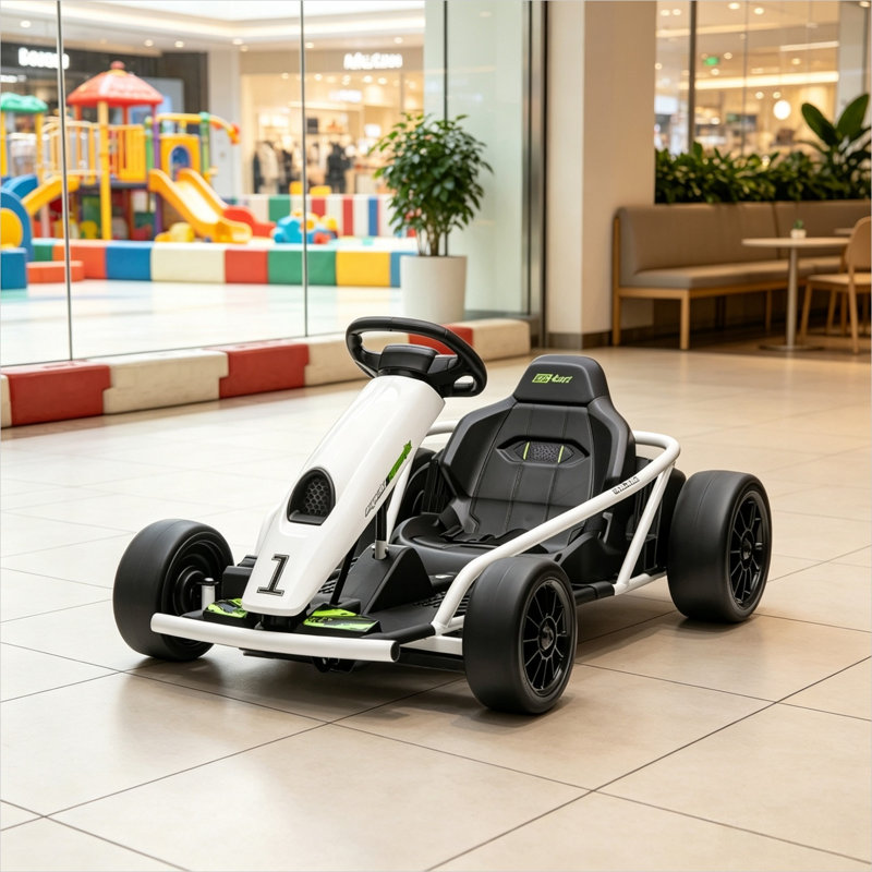 Jouets pour bébé produits Ride-On combinant cadre en métal et combinant 45,2 x 30,2 x 21,2 avec blanc et 2 vitesses