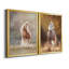 Toile encadrée de qualité supérieure Horse Motion VII - prête à être accrochée-58450646-58450647