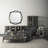 Farringdon Solid Wood Circle Mirror