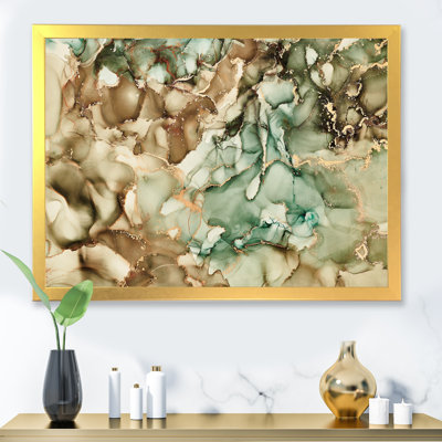 Papier peint gris et turquoise Tender and Dreamy - reproduction sur toile