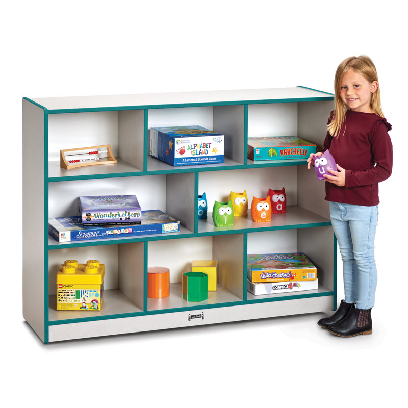 Rangement mobile Rainbow Accents, Bleu sarcelle