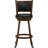 Timothy Chestnut And Black Swivel Bar Seats ( Of 2) - Enhancing Look Your Home 2Pcs Chairs Ideal For Chilling In