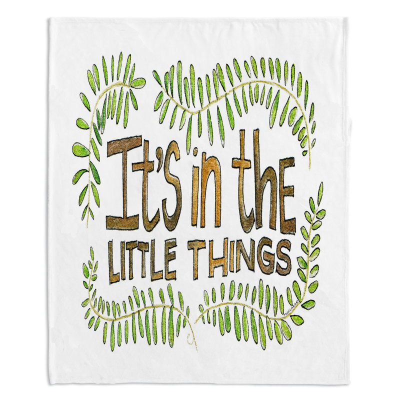  Couverture Little Things, 51 po x 60 po