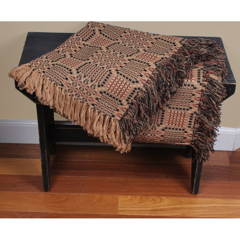 Jacquard Trenton afghan