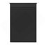 Armoire de rangement murale de salle de bain avec miroir, rangement fermé et étagère ouverte, idéale pour l'organisation de maison moderne et le toilettage-125112203