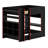 Gaming Bunk Bed with Integrated Study Desk, LED Lighting System, and Built-in Charging Station
