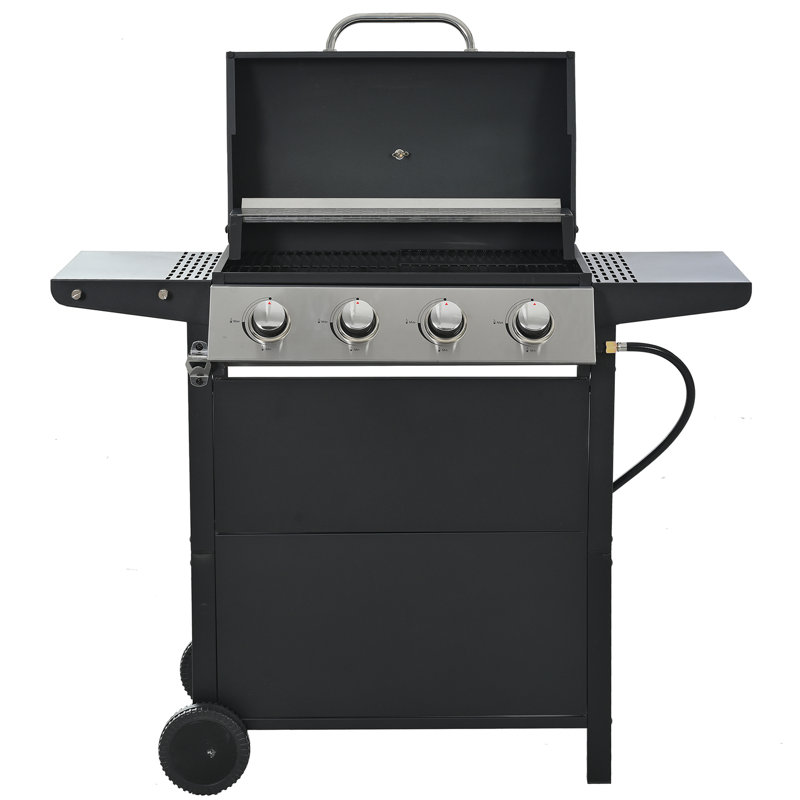 APERIL 4 - Burner Freestanding Propane Gas Grill