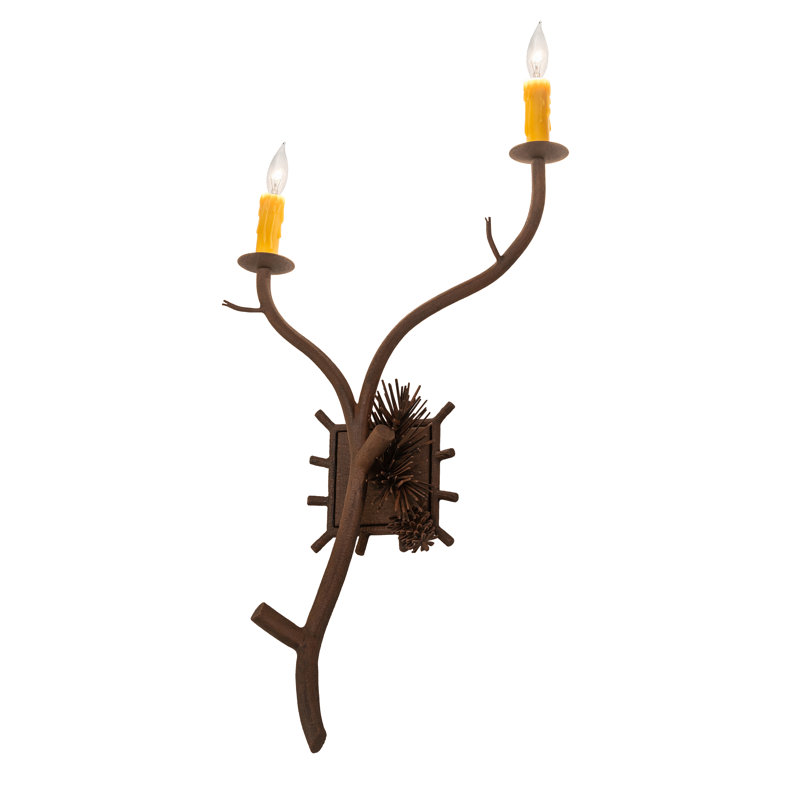 2 - Light Candle Wall Light