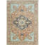 Hand Knotted Wool Area Rug in Rust-510648264