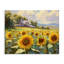 Toile de champ de tournesols, par Petal Prints Design-807700265
