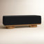 Morje 61" Linen Entryway Bench