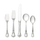 Chantilly 5 Piece Sterling Silver Flatware Set, Service for 1