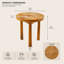 Table de bout Mid-Century