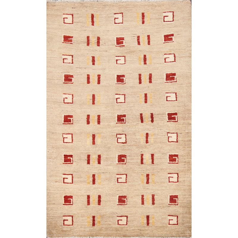 Tapis Gabbeh fait à la main 3 x 5
