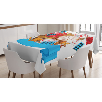 Alice In Wonderland Tablecloth