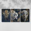 Buffalo Series XLIX - Ensemble de toiles tendues avec châssis Premium - Prêt à être accroché-102398630