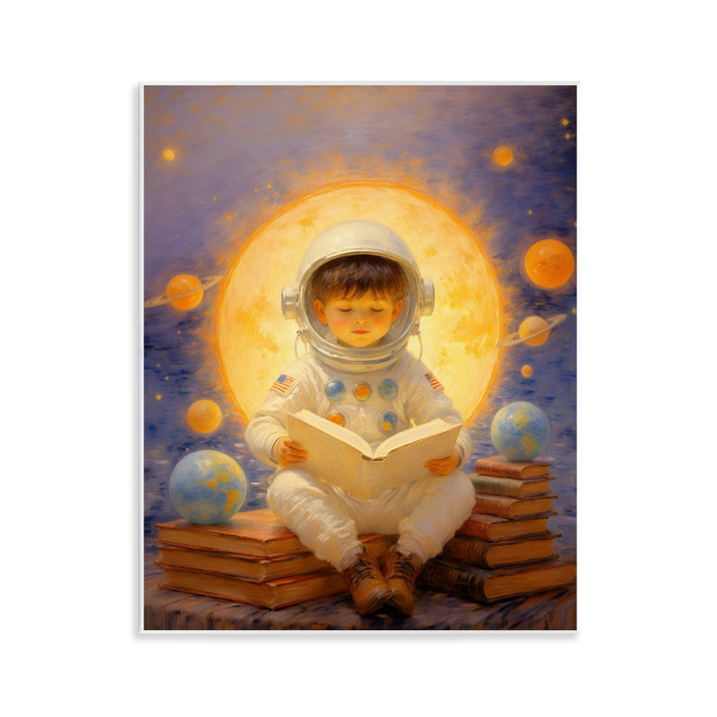 «Astronaut Child Child», plaque murale, conception par Angie Hawke