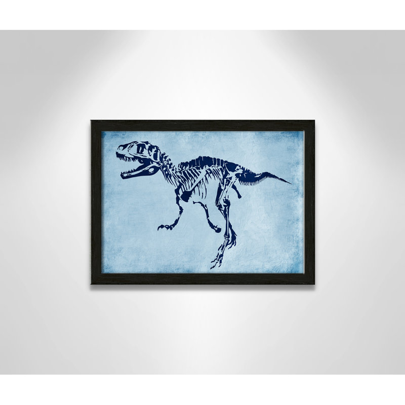 Adhésif décoratif voyage préhistorique 1 pi, H 10 po x l 14 po x P 1,18 po, Encadré de boîte à grain de bois noir