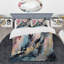Ensemble de housse de couette Explorant les profondeurs de la géode bleue I Bedding-676726318