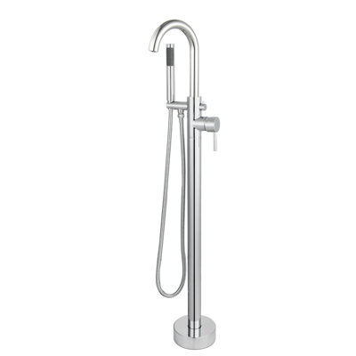 1 Handle Floor Tub Filler with Diverter