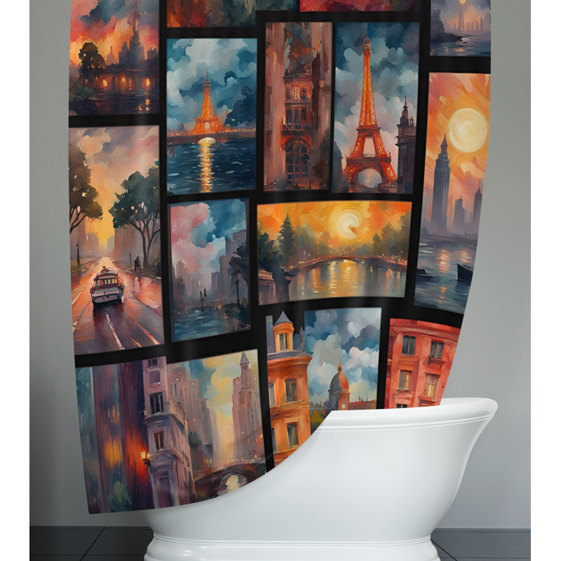 Rideau de douche Gorshtein, H 93 po x l 70 po