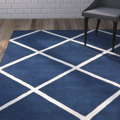 Teresita Hand Tufted Wool Geometric Rug